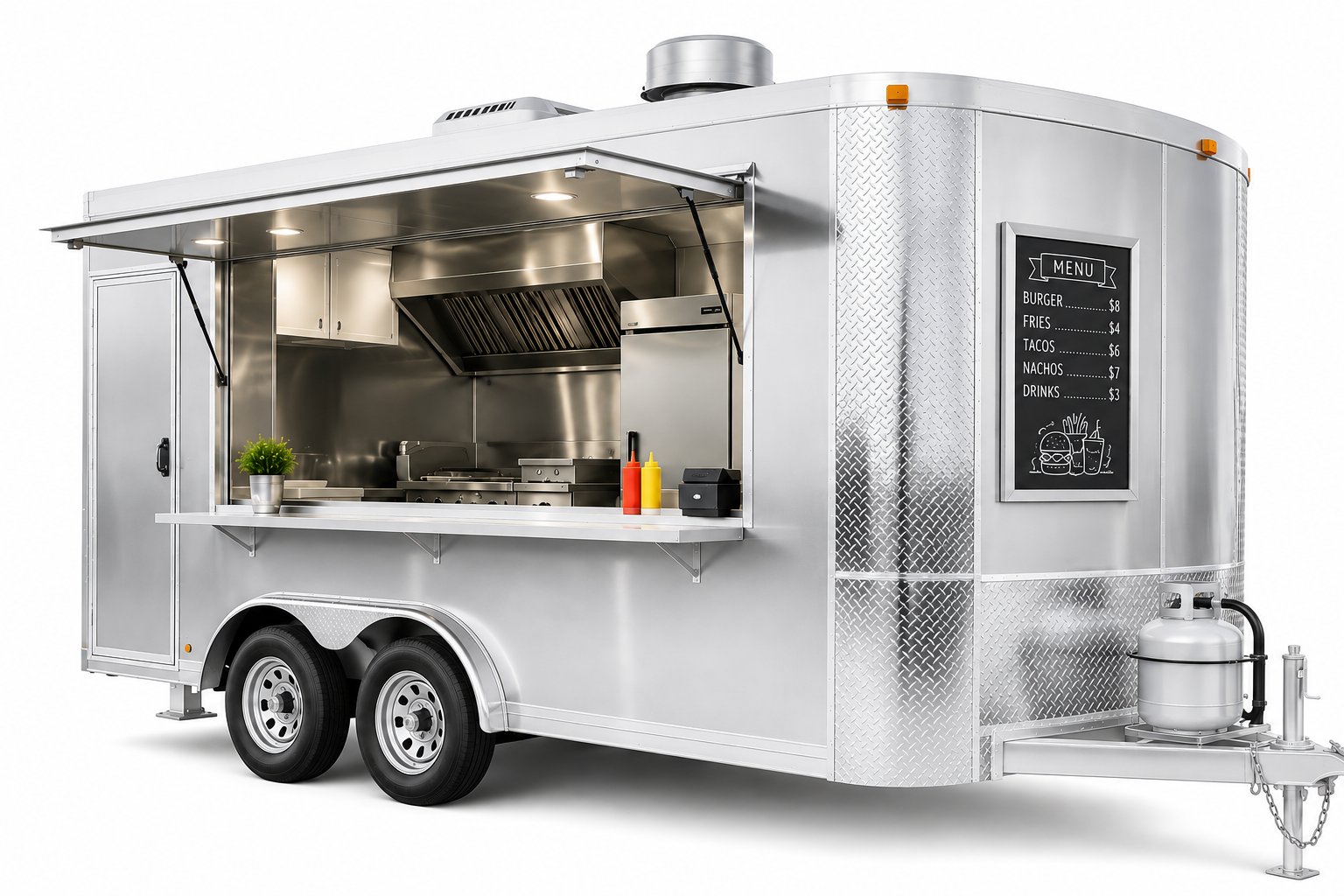 Custom aluminum trailer