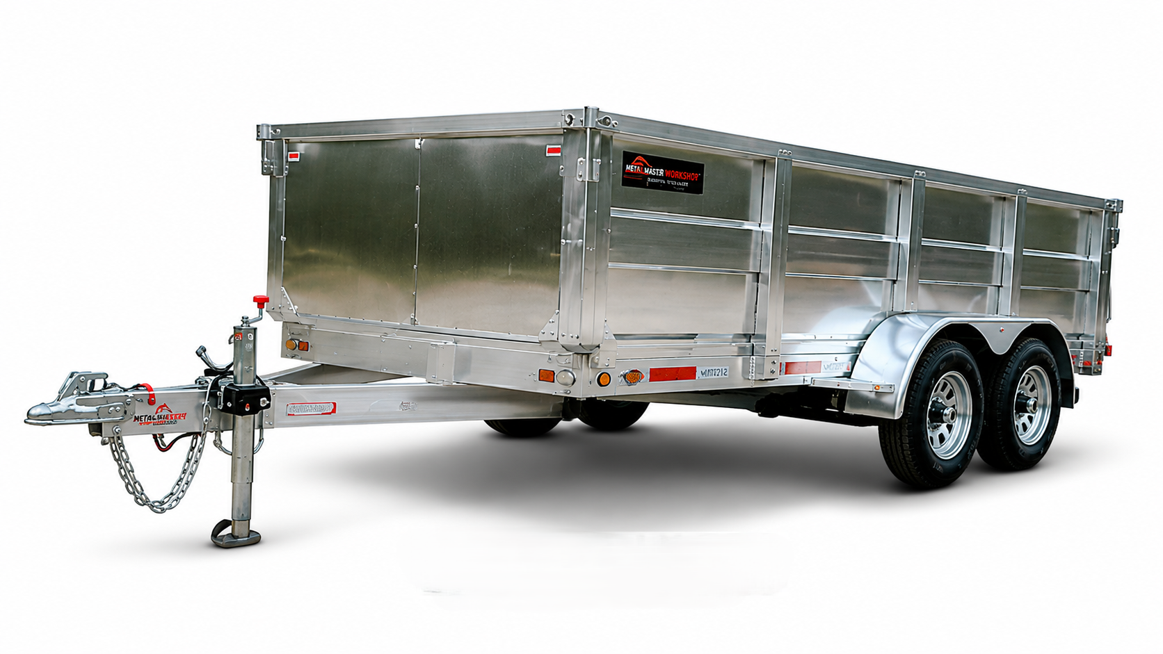Custom aluminum dump trailer